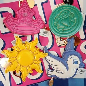 Colorful Disney Princess Coin Purses